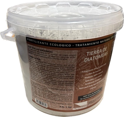 Tierra de Diatomea Cubo Micronizada 2 kg